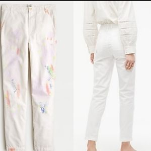 J. Crew Limited Edition Painted Cargo Pant